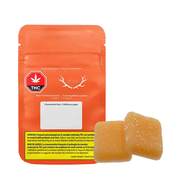 Real Fruit Peach 5:1 Gummies