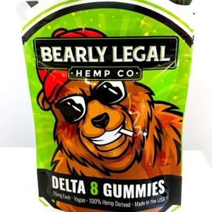 Bearly Legal Delta 8 THC Sour Gummy Bears