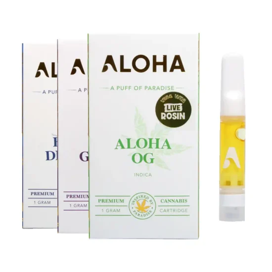Aloha Live Rosin Vape Cartridge 1g