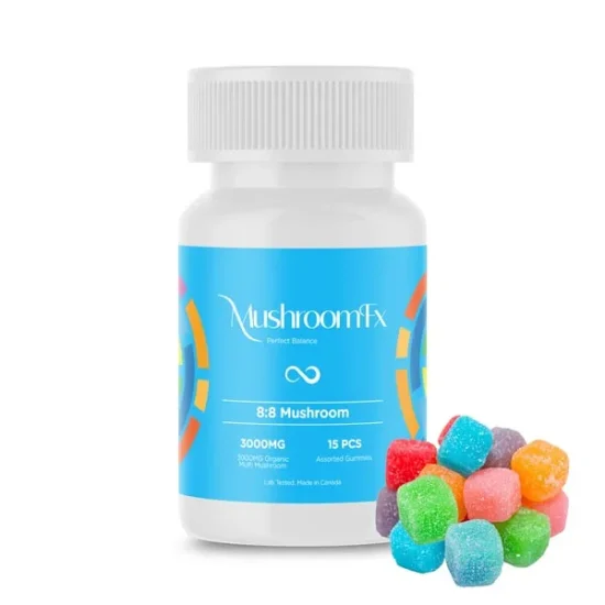 3000MG 8:8 Mushroom Gummies