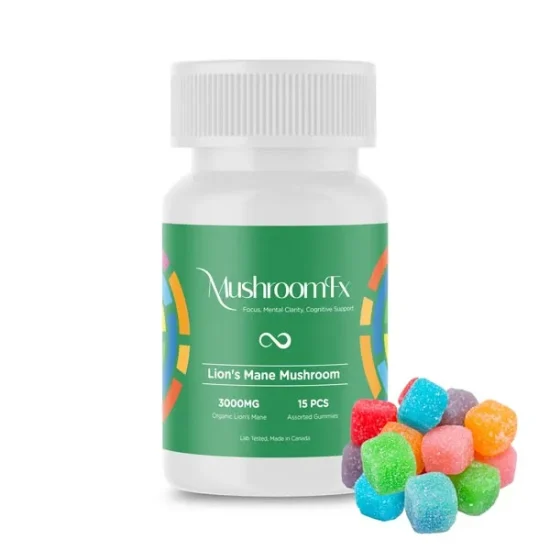 3000MG Lion’s Mane Mushroom gummies