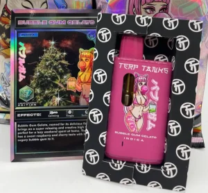 Terp Tanks 2G Disposable Bubble Gum Gelato (Indica) – Live Resin